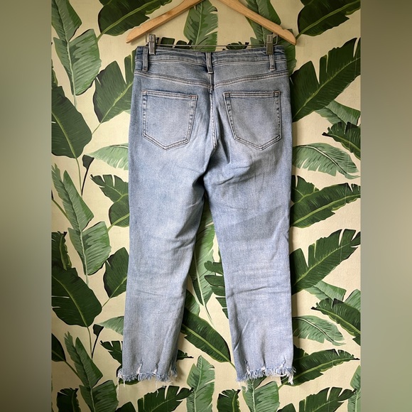 Vici Vervet Womens Crossover Distressed Jeans 29 - Picture 8 of 12